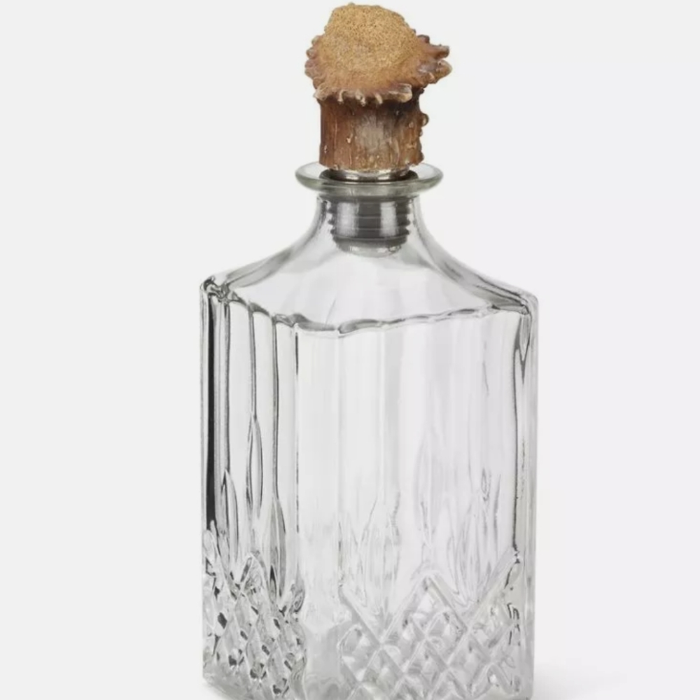 Faux Antler Decanter Big Sky Carvers‎ Glass
